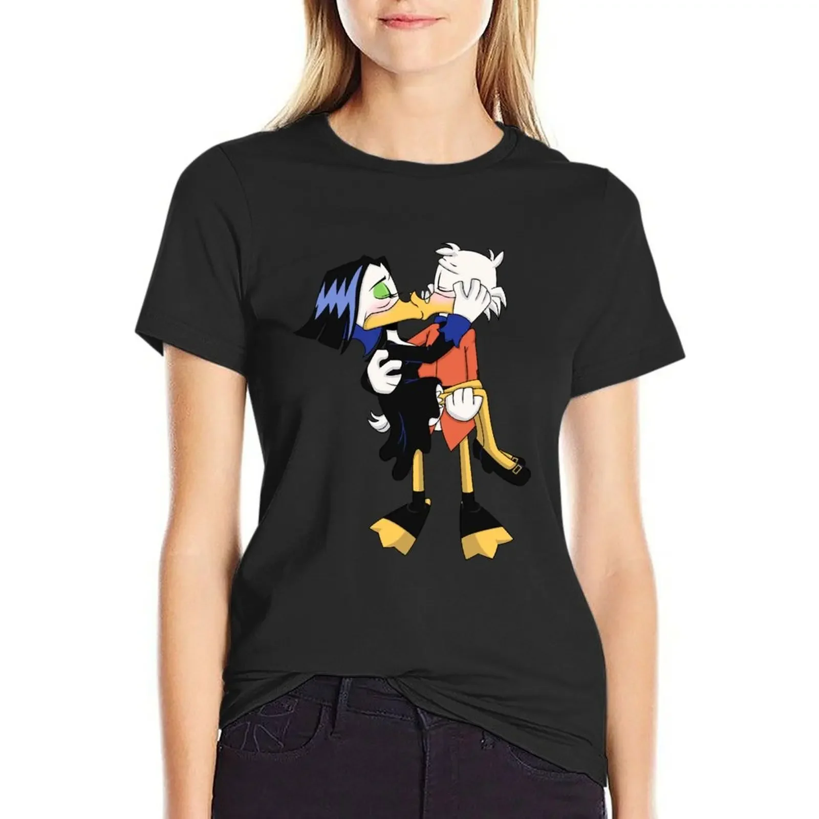 

Dimeshipping - Kiss T-shirt female Short sleeve tee cute clothes rock and roll t shirts for Women