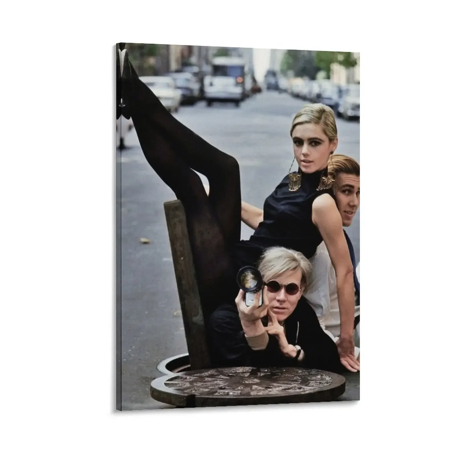 

Edie Sedgwick Andy Warhol Photography Fashion Icon sixties Canvas Painting decoration aesthetic Decoration Home decoration