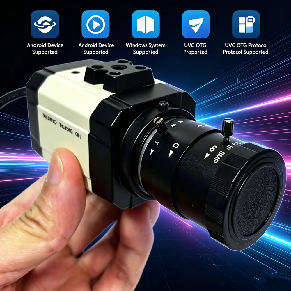 

4K 8MP 4MP 30fps 2560x1440 High Speed UVC USB Webcam CS Manual 5-50mm Varifocal Zoom Lens option 5MP IMX335 IMX415 USB Camera