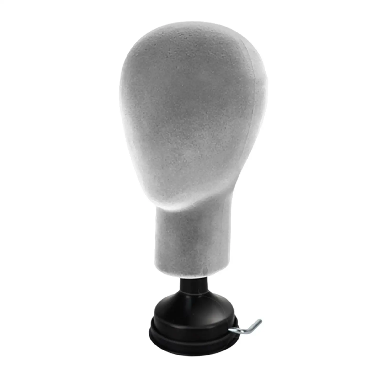 Modello di esposizione di gioielli per parrucca con testa di manichino in polistirolo per salone e viaggi Oggetti di scena femminili Forma di testa maschile Supporto per testa per parrucca in schiuma