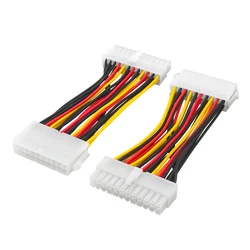 Hot sale E-ATX 20pin Male To 24pin Female M/F power supply adapter cable motherboard