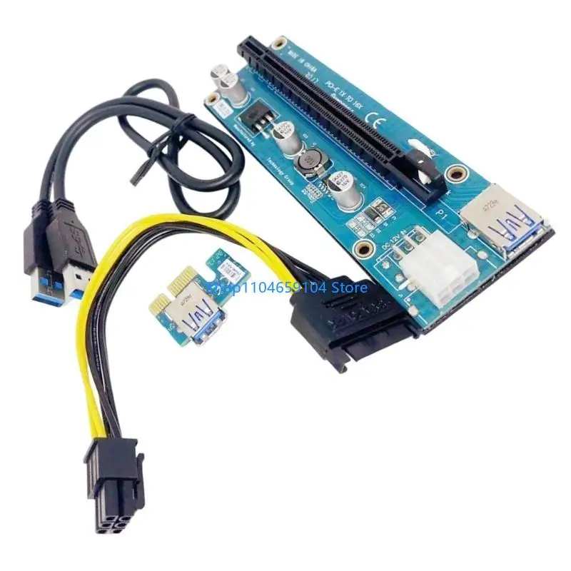 

Laptop External Graphics Card Dock PCIe 1X To 16X Card Bracket Card for PC
