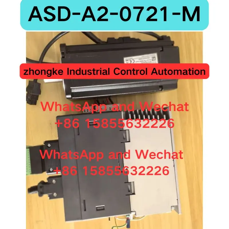 Used OEM disassembled parts Servo driver ASD-A2-0721-M Functional test OK