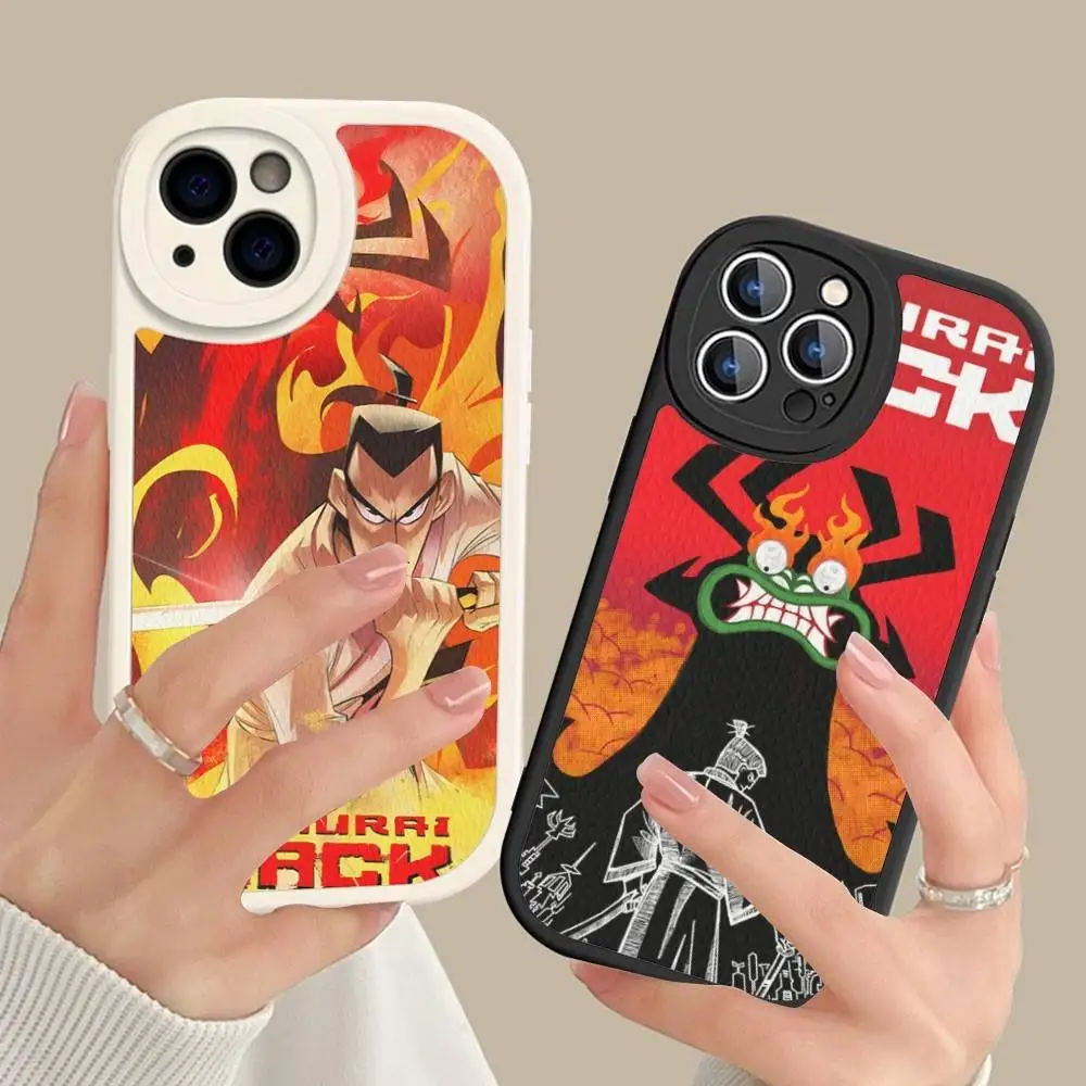 Cool Anime S-Samurai J-Jack Movie Phone Case for iPhone 16 15 14 13 Pro Max 11 12 Plus Leather Silicone Cover