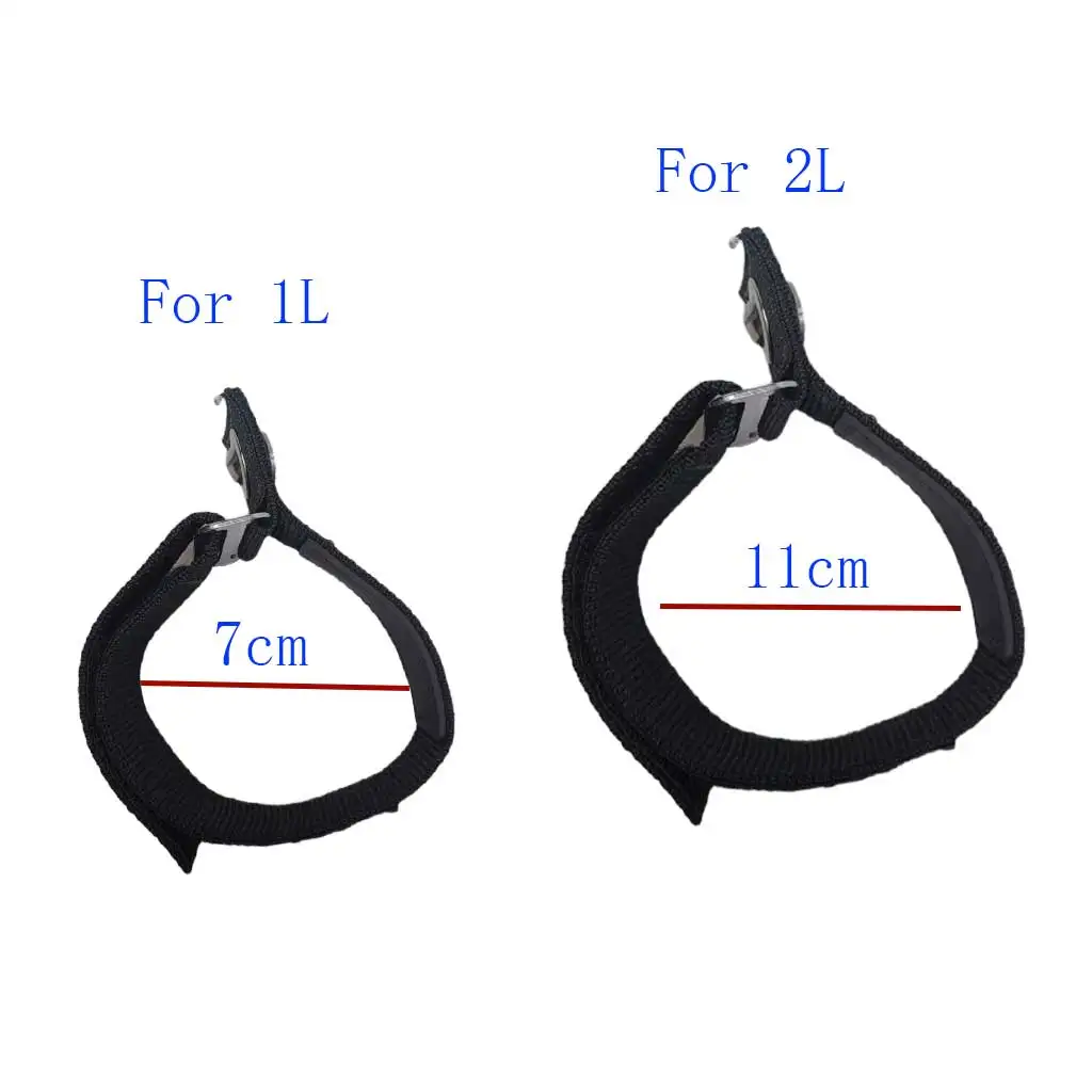 Scuba Diving Oxygen Cylinder Band for For 1L  2L Bottles Secure Compact Tank Bottle Strap with Screw