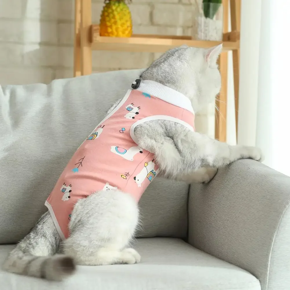 Pet Surgery Recovery Suit  Comfortable   Pet Postpartum Clothes Professional Pet Cat Surgery Shirt