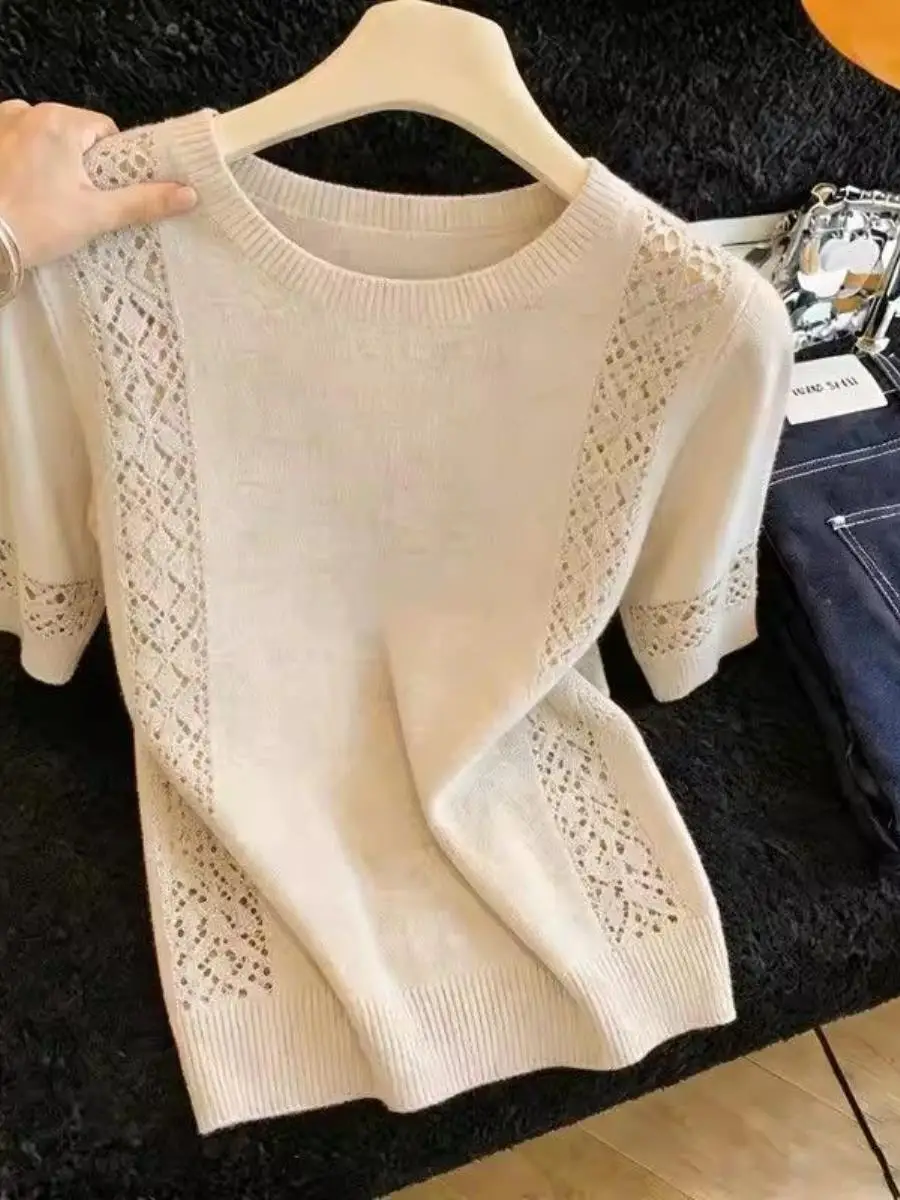 novo-conjunto-feminino-de-verao-2026-top-moderno-e-respiravel-de-malha-vazada-com-gola-redonda-e-manga-curta-em-seda-gelada