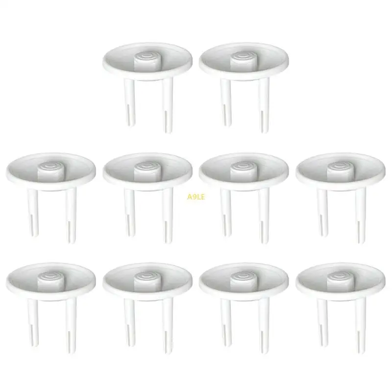 

10 шт., безопасная детская настенная крышка для розеток, пылезащитный дизайн, защита электрических розеток европейского для