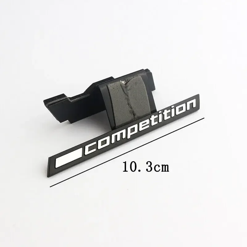 

1pc Competition Logo Letter Rear Trunk Lid Stickers Emblem Badge for M2 M3 M4 M5 M6 M7 M8 X3M X4M Car Accessories