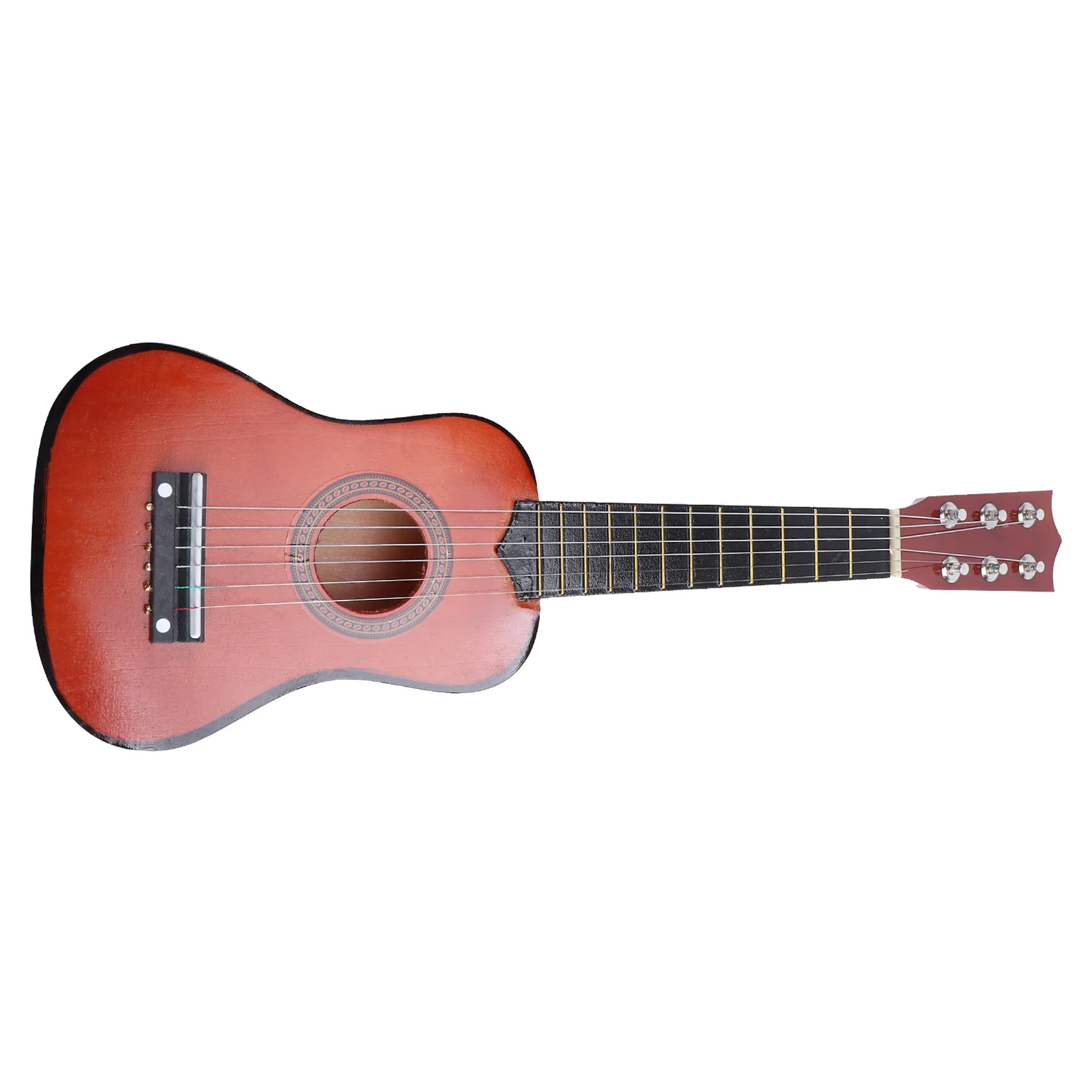 

21Inch Wooden Acoustic Guitar for Beginners Kids Folk Instrument Eco Friendly Paint Comfortable Hold Great Sound Travel Friendly