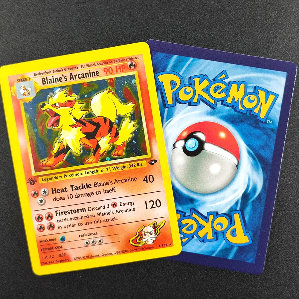 Self Made Proxy  English 1st Edition Hypno Clefable Arcanine Alakazam Gyarados Azumarill Hypno Trainer Collection Card Toy - view 5