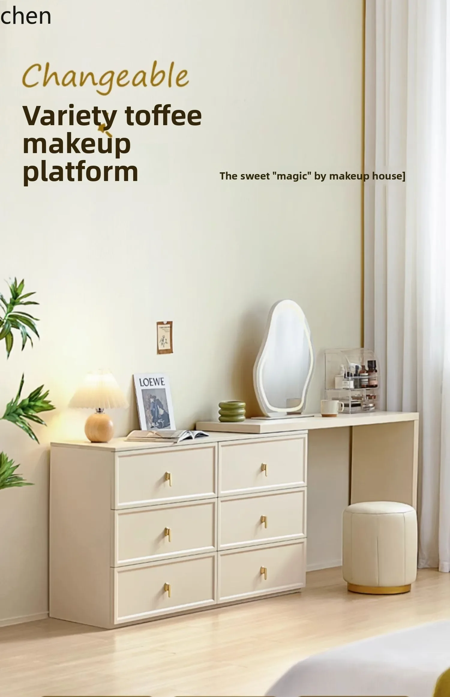 home makeup table dresser chest master bedroom desk