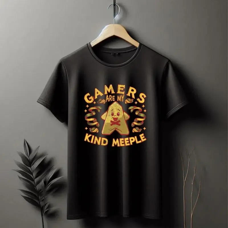 Meeple Game T Shirt Gamers Are My Kind Gamer Kids Gift