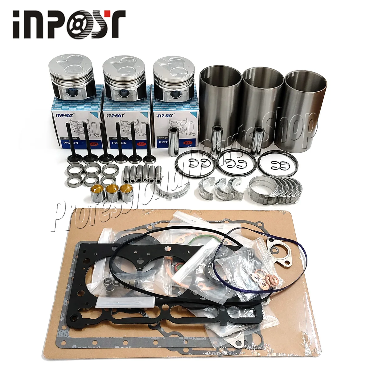 

New D1105 Overhaul Rebuild Kit STD For Kubota D1105 Machinery Diesel Engine