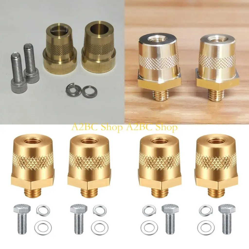 

A2BC Адаптер полюсов батареи Латунный адаптер клеммы батареи 3 размера с резьбой для автомобильной лодки