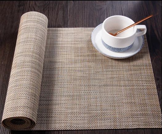 Japanese-style Table Runner PVC Gongfu Tea Table Mat Modern Minimalist Table Personality Home Living Room Table Runner