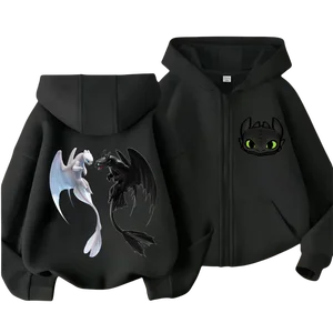 Sweatshirt, um den Drachen Ihrer Kinder, Herbstkleidung für Baby, Kawaii Bluse, Kindermode, Jungen und Mädchen auszubilden 12 Hauptverkäufe wie Sie Ihre Drachenfantasien trainieren - №6