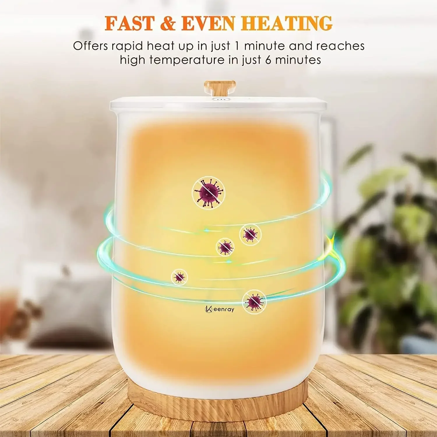 

（XMSJ-Hot）Luxury Towel Warmer Bucket, Large Towel Warmer for Bathroom, Auto Shut Off, Fits Up to Two 40"X70" Oversized Towels, B