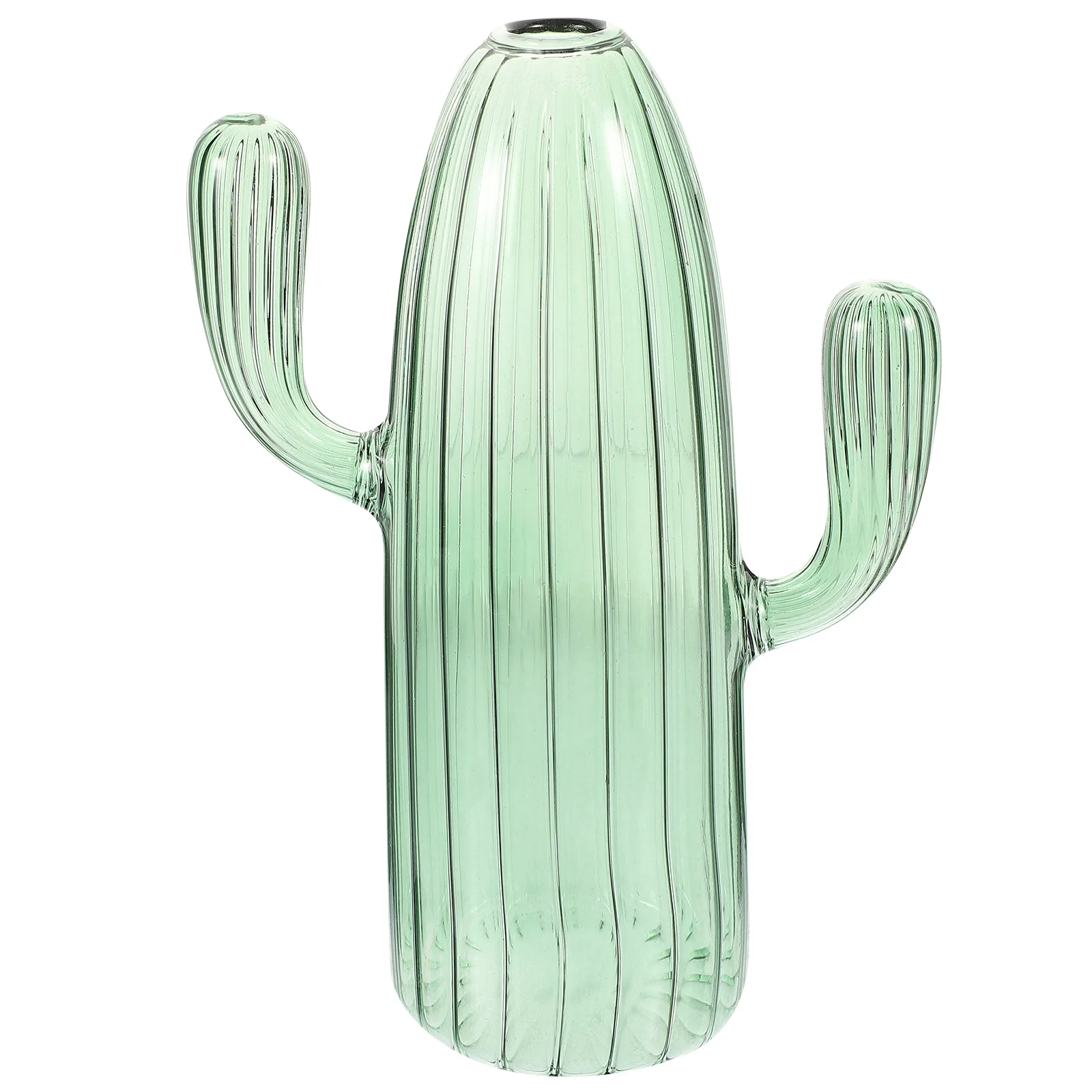 

Cactus Shaped Glass Vase Hydroponic Desktop Decor for Home Office Wedding Party Garden Centerpiece Terrarium Jar