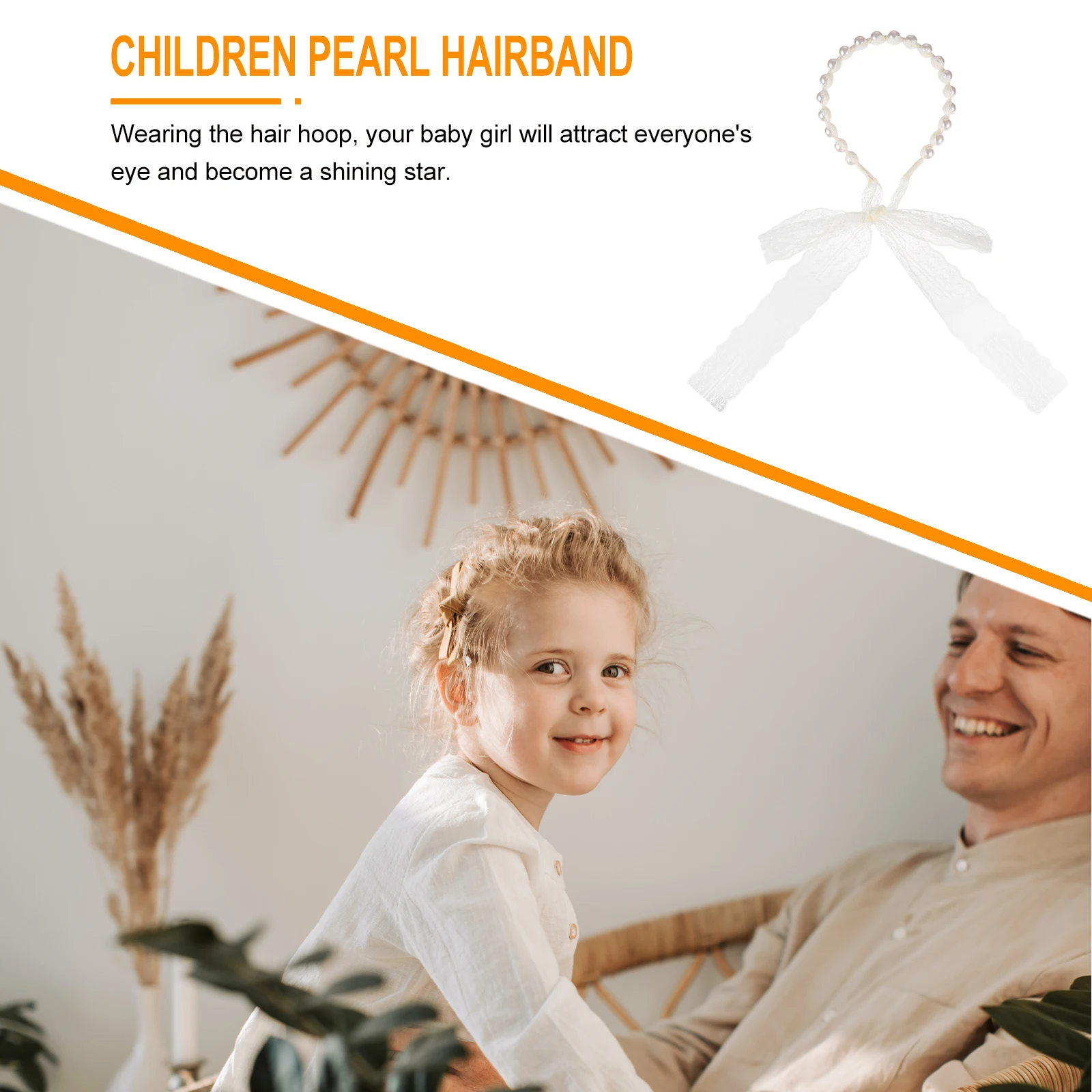 

Butterfly Bow Accessories Pearl Lace Headband For Wedding Party Stage Daily Wear Hair Hoop Hair Styling Tool