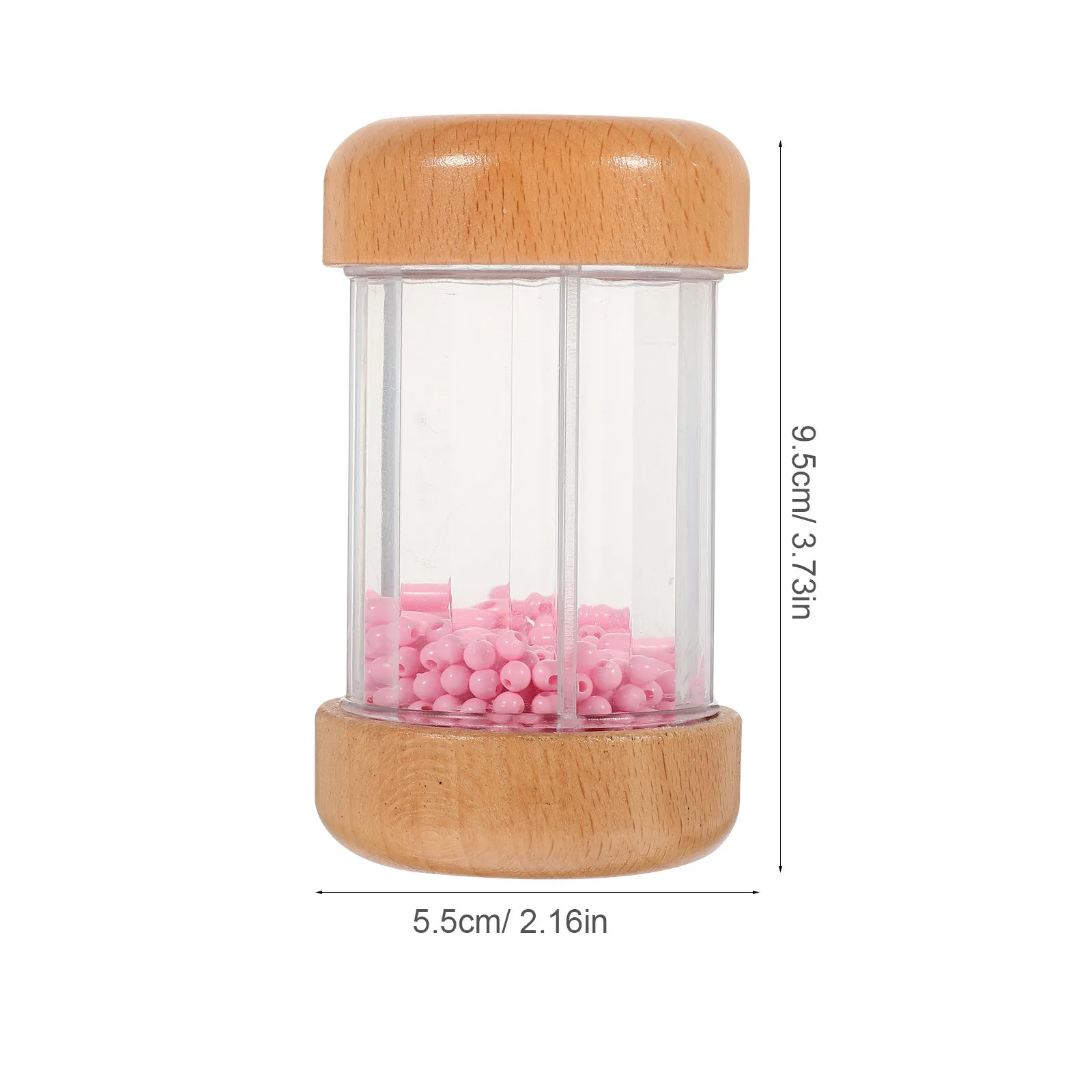 آلة موسيقية بلاستيكية خشبية لأنبوب صوت المطر للأطفال، التنمية المعرفية، التعرف على الألوان، الموسيقى المبكرة