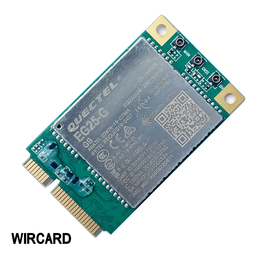 Imagem -03 - Mini Módulo Pcie Cat4 Eg25-g Eg25g Fdd-lte Tdd-lte 4g Cartão