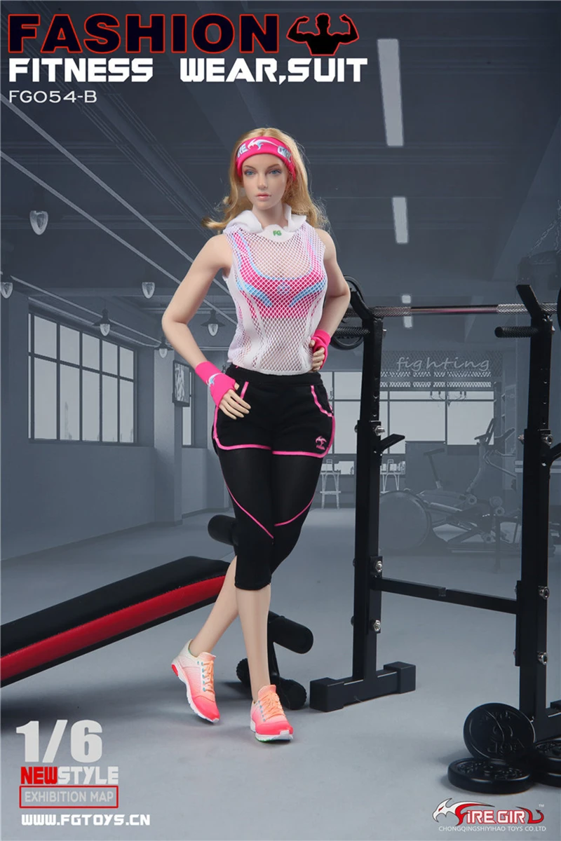 Fire Girl Toys FG054 1/6 Scale - огляд і ціна Yoga Fitness First