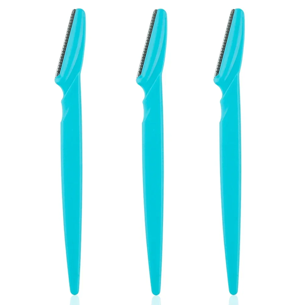 3/10Pcs Augenbraue Epilation Haar Entfernung Schneider Sicherheit Messer Make-Up Schaber Augenbraue Trimmer Klinge Frauen Gesicht Rasierer Tragbare