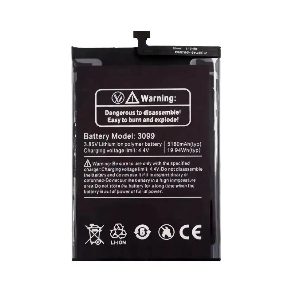 

Для Ulefone Armor X10 Pro 3099 аккумулятор мобильного телефона сейф 5180 мАч