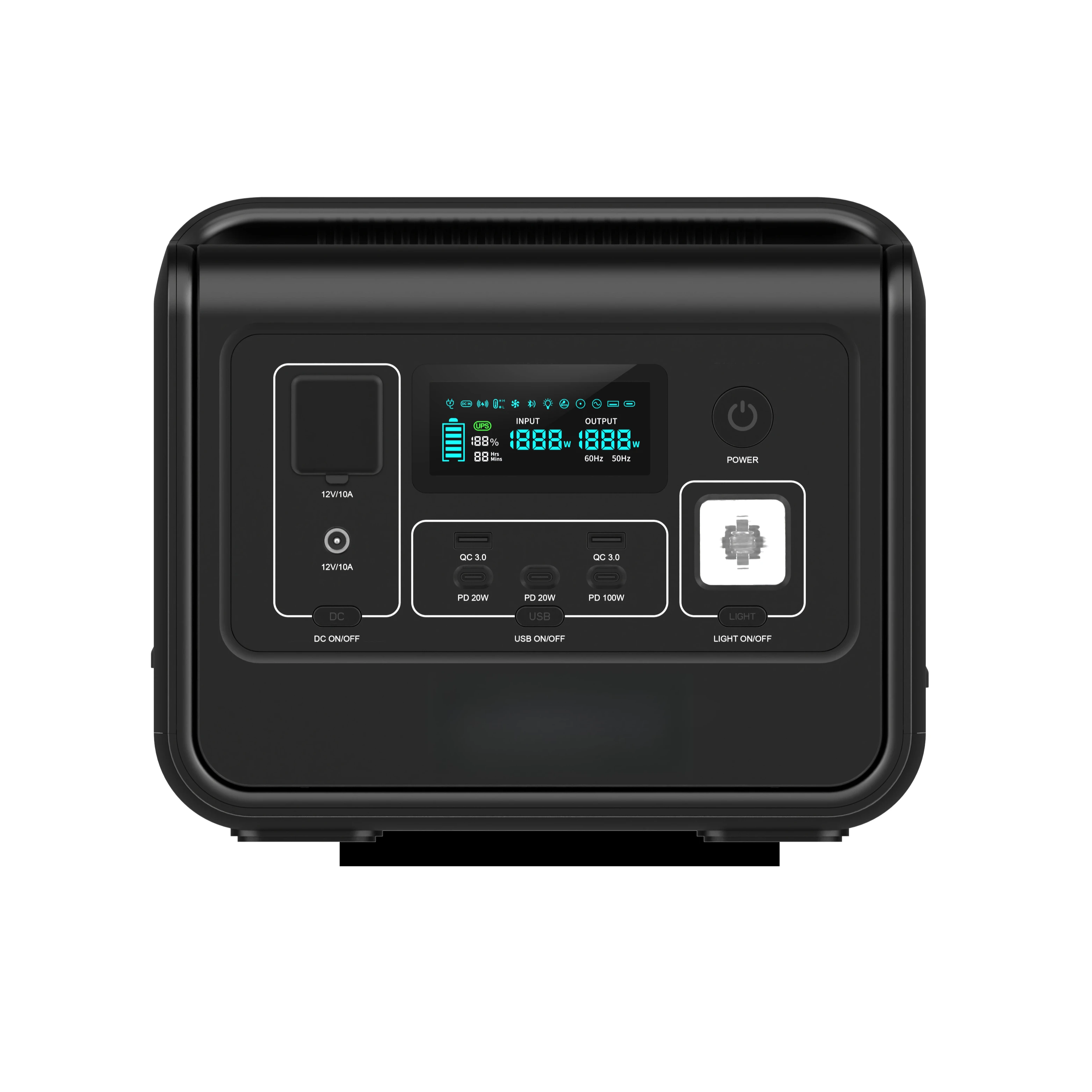 RV High Quality Portable Power Station 200 Watts Solar Panels Car Energy Bank Generator