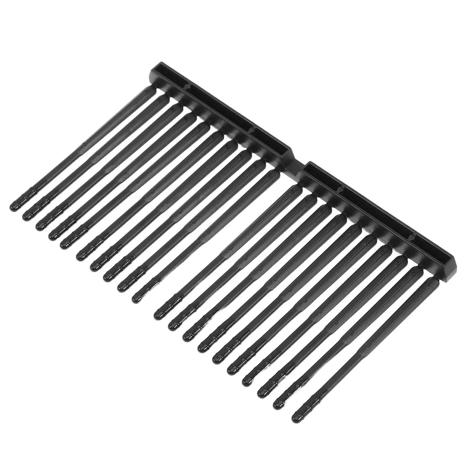 300 Pcs Ear Cleaner Stick Wax Removal Kit Adhesive Pick Sticky Cleaning Black Tool