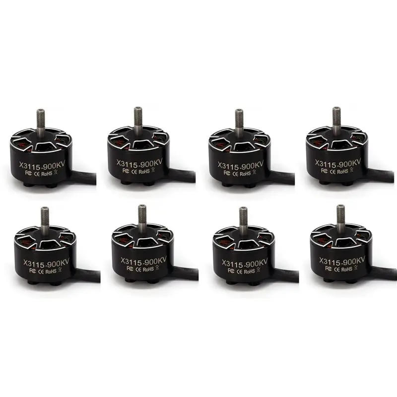 

ABKW-8Pcs 3115 900KV 6S Бесщеточный двигатель для RC Multirotor X-Class FPV Cinelifter Taurus X8pro Protek60 Комплект FPV камеры Dones
