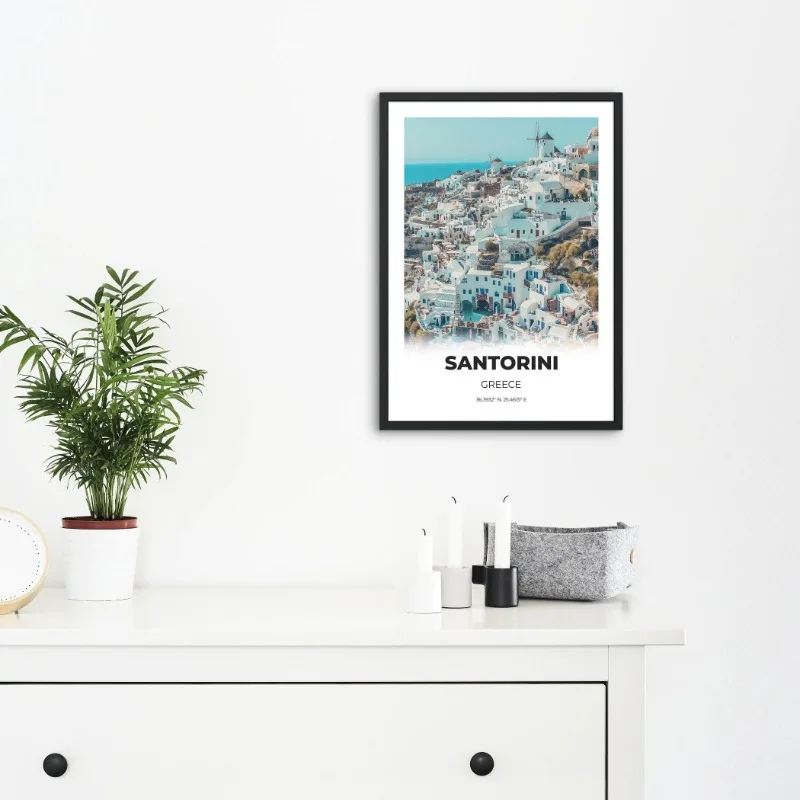 خمر السفر المشارك قماش طباعة الحد الأدنى إحداثيات المدينة الحديثة الفن الرجعية أوروبا وآسيا معالم إيطاليا/الهند جدار ديكور