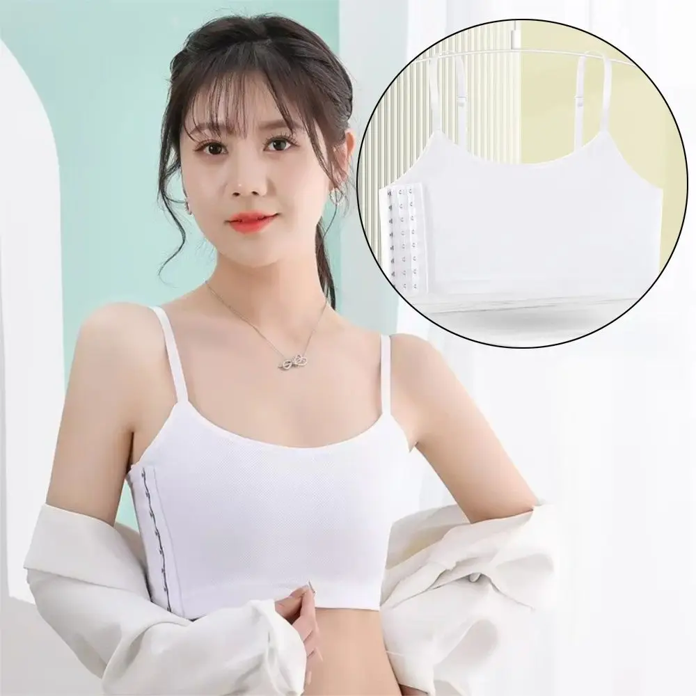 Comfortable Seamless Shaping Underwear Breathable Ultra Flat Anti Shock Tank Tops Side Buckle Vest Sports Wear