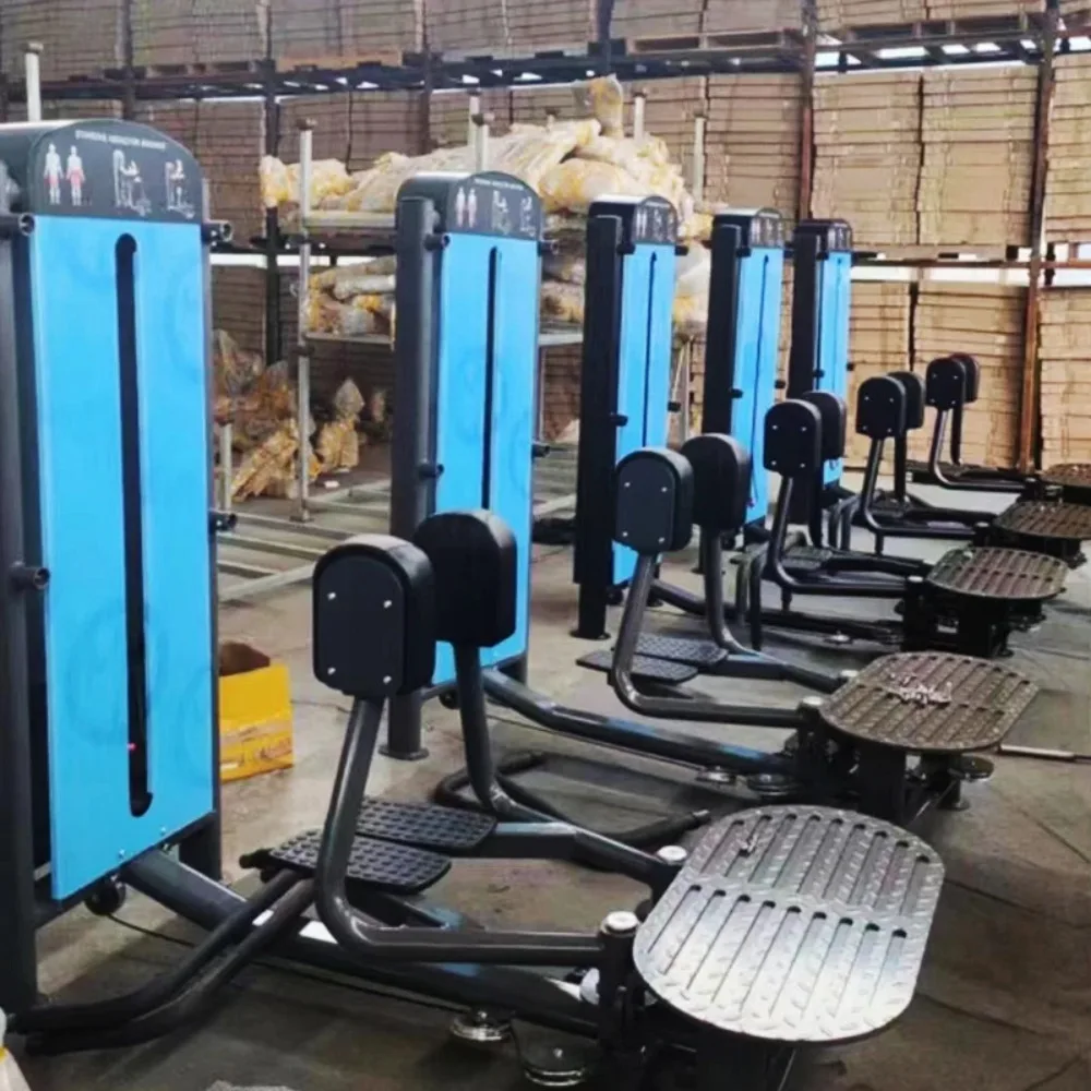 New Designed Factory Sale Standing Thigh Training Gym Exercise Machines Pin Loaded Inner and Outer Thigh Hip Training