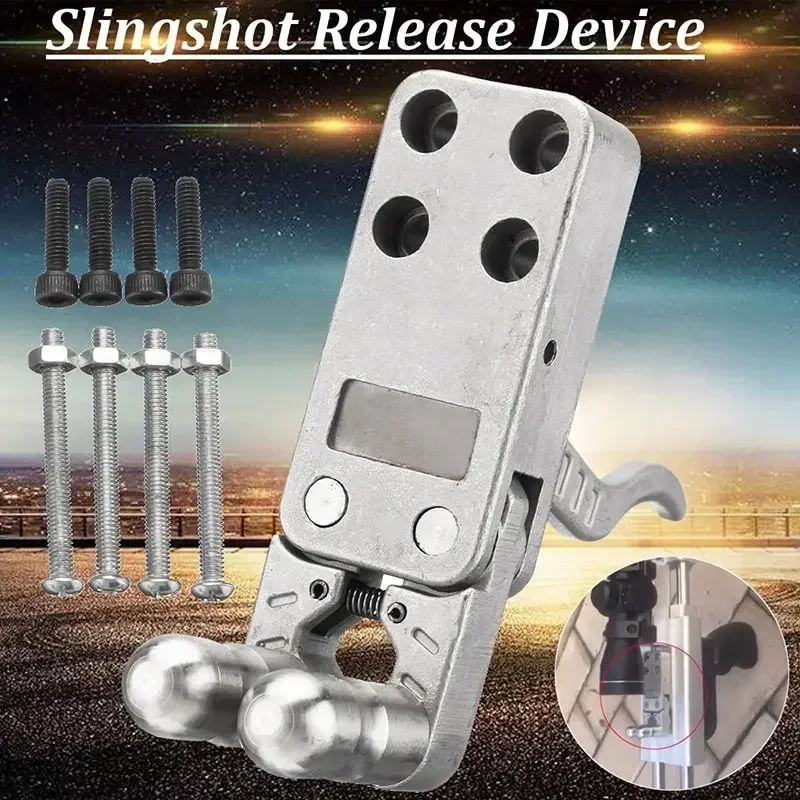 1PC Slingshot Rifle Device Trigger Catapult Slingshot Trigger Release Device Mechanical Dispenser Polishing Fish Outdoor Supplie