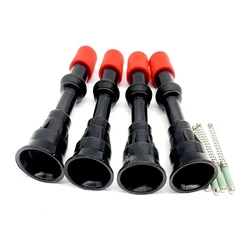 4/16/40PCS 30520-PWA-003 Ignition Coil Rubber Boots For Honda 2003 2004 2005 Jazz & Civic Hybrid 1.3L 30520PWA003