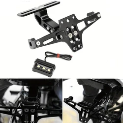 Motorcycle License Plate Holder Number Plate Bracket For BMW R1200GS Yamaha MT07 MT10 Kawasaki Z750 Z800 for Duke 125 200 390