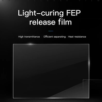 2pcs Creality 3D 0.15MM Light Curing FEP Release Film 200*140*0.15mm for LD-002R LD-002H HALOT-ONE Resin UV 3D Printer Parts