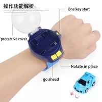 2.4G Mini Watch Control Car Cute RC Car Kids Companion Birthday Boy Girl Gift Christmas Watch RC Car Toy 5