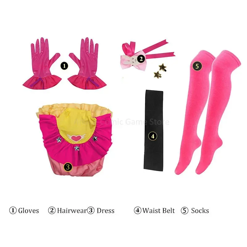 

Hoshino Ai, аниме Oshi No Ko, карнавальный костюм, парик, платье Лолиты, сценическая юбка, вечеринка на Хэллоуин для девочек и женщин, подарки XS-X