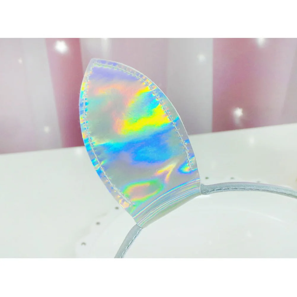 

Rabbit Ears Headband Lightweight Premium Material Party Hair Hoop Cosplay Headdress Performance Hair Accessories