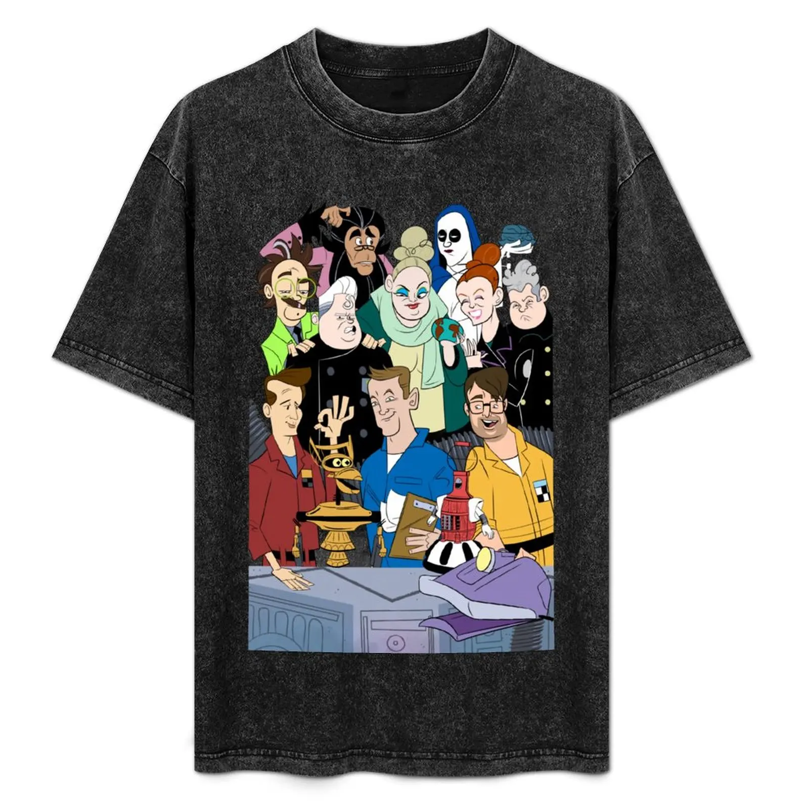 

Анимированная футболка MST3K для занятий спортом на открытом воздухе с короткими рукавами