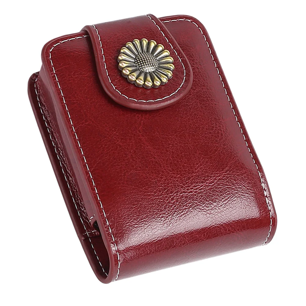 قطعة واحدة من علبة أحمر الشفاه، منظم مدمج مع مرآة مدمجة، هدية مثالية للنساء أثناء السفر، تخزين ملمع الشفاه الأساسي #2