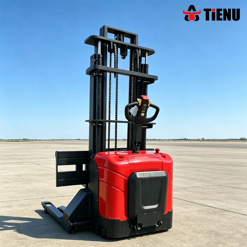 Customizable Best Selling Portable Warehouse Stacker a Self-Lifting Hand Truck Capable of Effortless Ramp Climbing