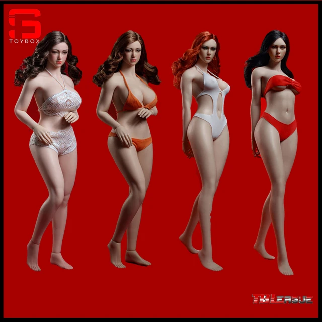 TBLeague S38 S39 S42 S43 1/6 Scale Female Super-Flexible Seamless Body  Suntan Pale Large Breast Action Figure Body - AliExpress