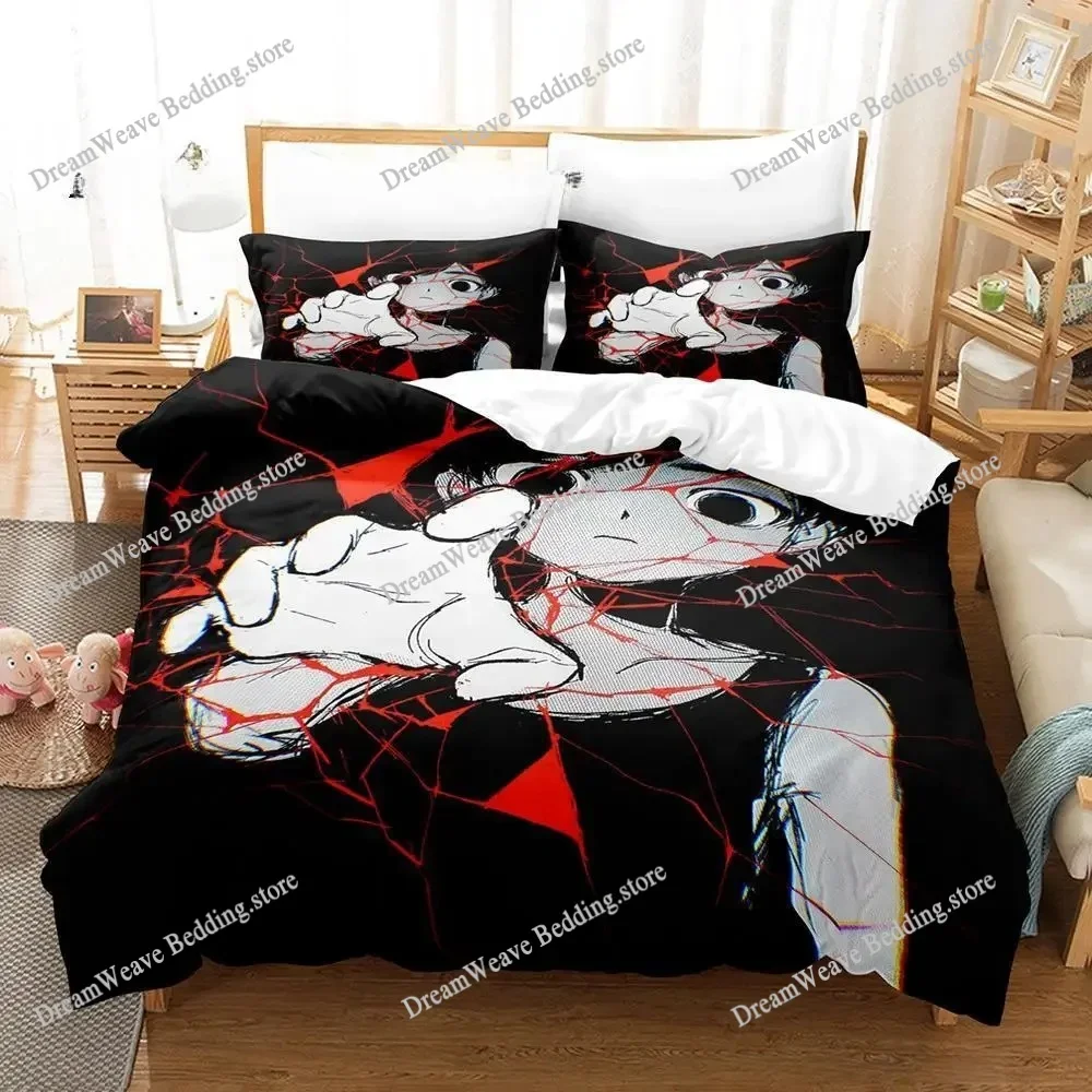 New Omori Bedding Set Single Twin Full Queen King Size Bed Set Adult Kid Bedroom Duvet cover Sets 3D Print Anime Bed Sheet Set74
