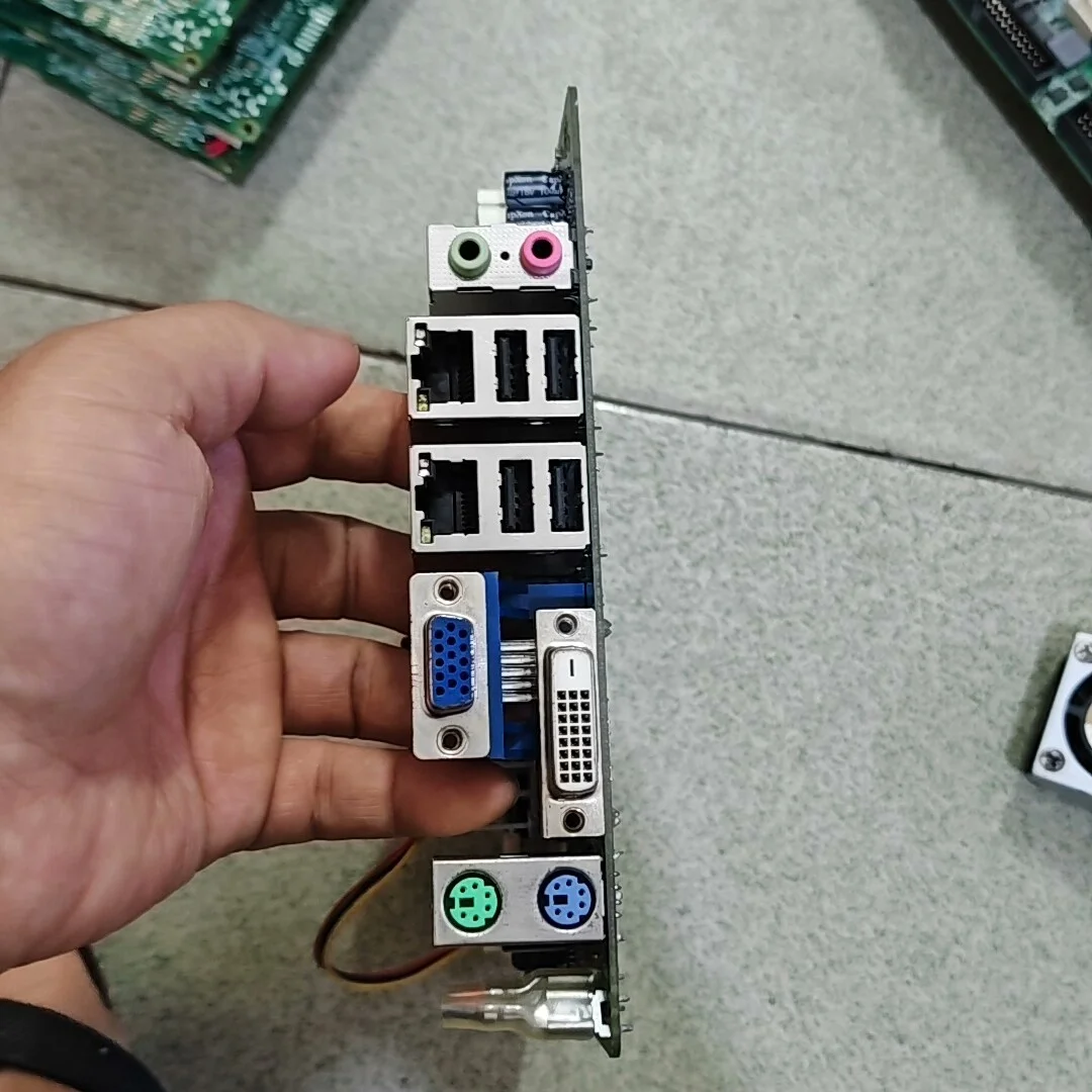 SYS76877VGGA-DC-GJ Placa base de doble puerto MS-9893 VER:1.2 SYS76877VGGA-DC-GJ