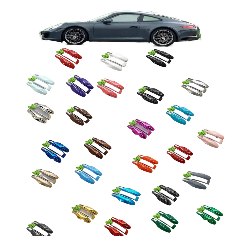 

3PZ Smart Key Middle + Side Cap Casing Shell Cover Case for Porsche Boxster Cayenne Panamera Macan Cayman 911 918 996 997 991