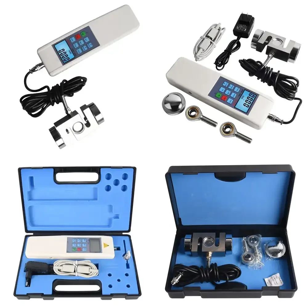 HF-1000 Digital Push Pull Force Meter for Load Cell for Digital Force Gauge for Material Testing Equipment for Industrial